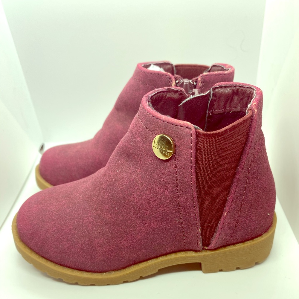 Nicole Miller Wine Booties